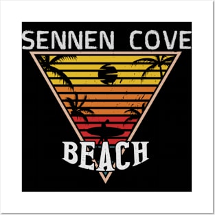 Beach happiness in Sennen Cove Posters and Art